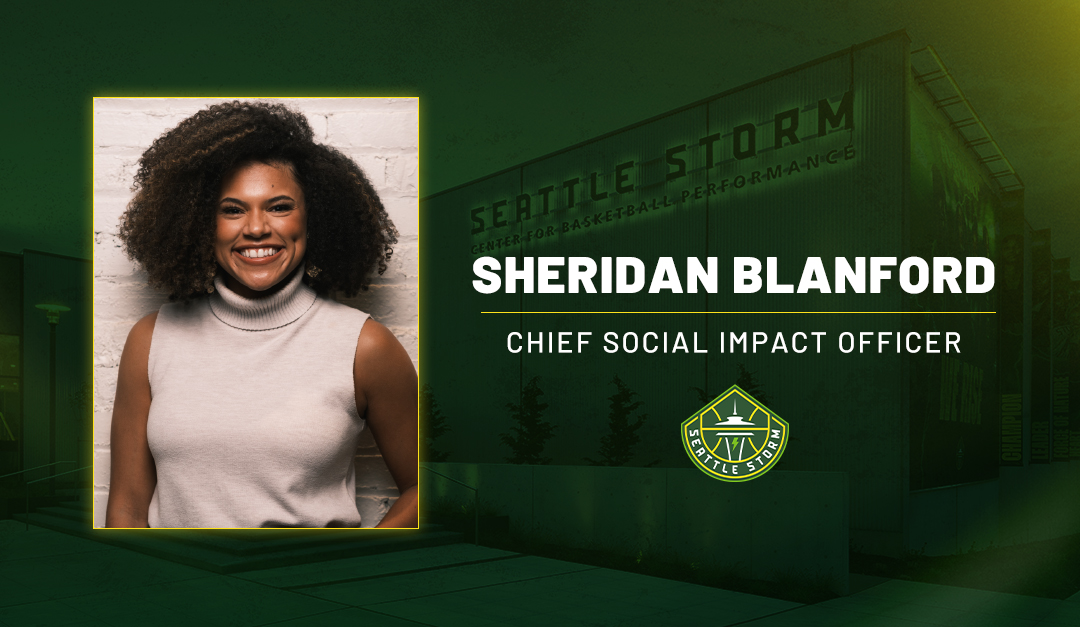 Sheridan Blanford Named Storm’s First Chief Social Impact Officer